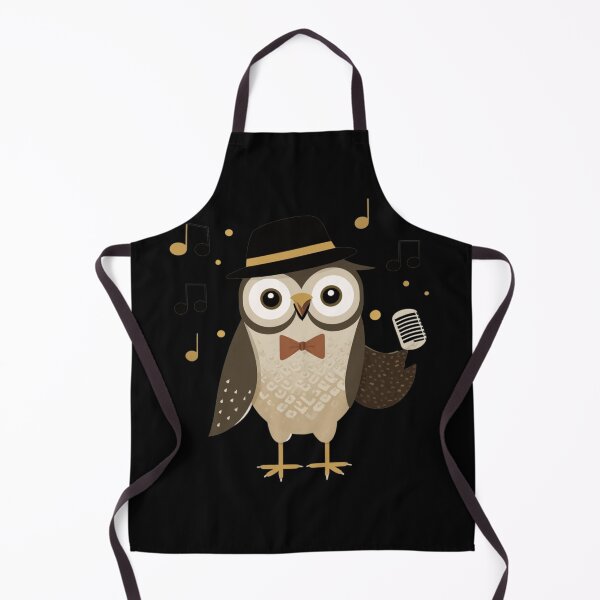 Item preview, Owl Jolson - Jazz Singing Owl Vintage T-Shirt designed and sold by kndzxf.