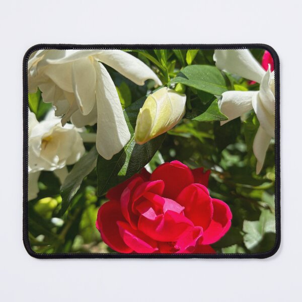 Item preview, Summer garden: roses and gardenias  designed and sold by WAV-Wear-A-Vibe.