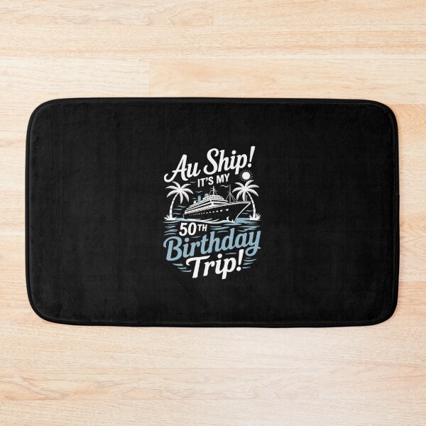 Item preview, Aw Ship It's My 50th Birthday Trip Birthday Cruise Squad 2 designed and sold by SyntaxClaw.