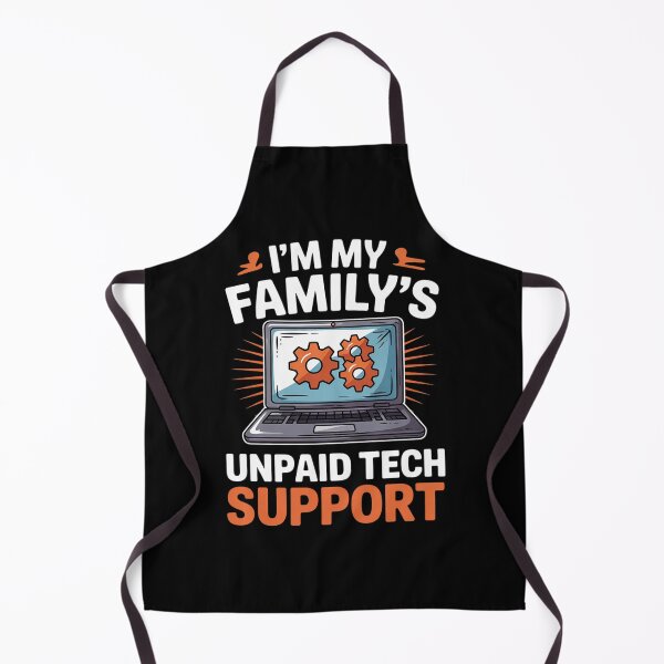 Item preview, I'm My Family's Unpaid Tech Support Computer Engineer 35 designed and sold by DigitaldeligArt.