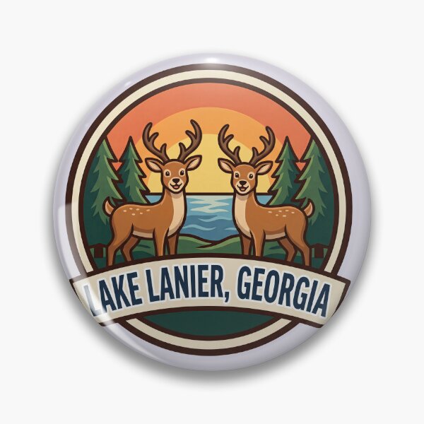 Item preview, Lake Lanier, GA. designed and sold by Pixel-Lair.