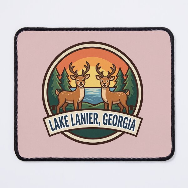 Item preview, Lake Lanier, GA. designed and sold by Pixel-Lair.