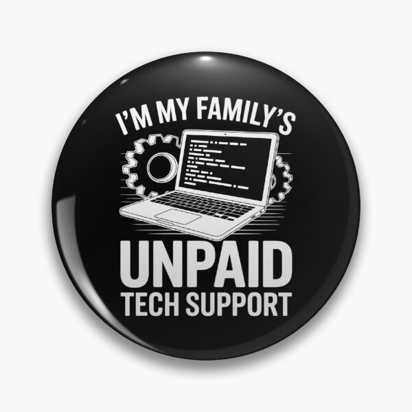 Item preview, I'm My Family's Unpaid Tech Support Computer Engineer2 designed and sold by DigitaldeligArt.