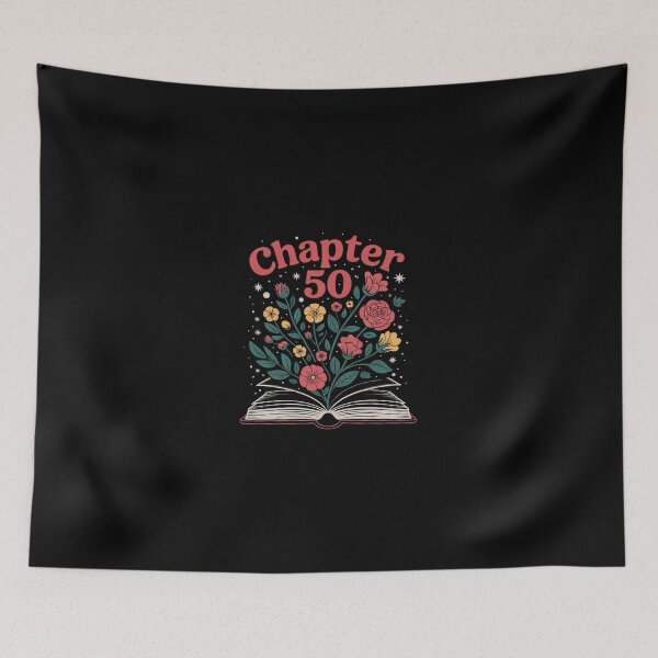 Item preview, Chapter 50th Birthday Bookworm 50 Years Old For Book Loves designed and sold by SyntaxClaw.