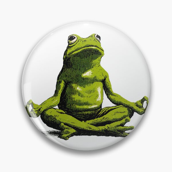 Item preview, Meditating Frog ??♂️✨ designed and sold by Venon28.