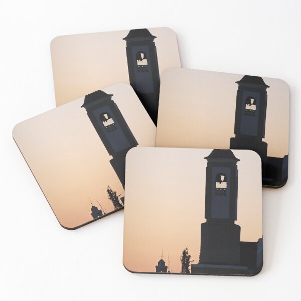 Item preview, Church Bell Tower at Sunset designed and sold by Makaronia.