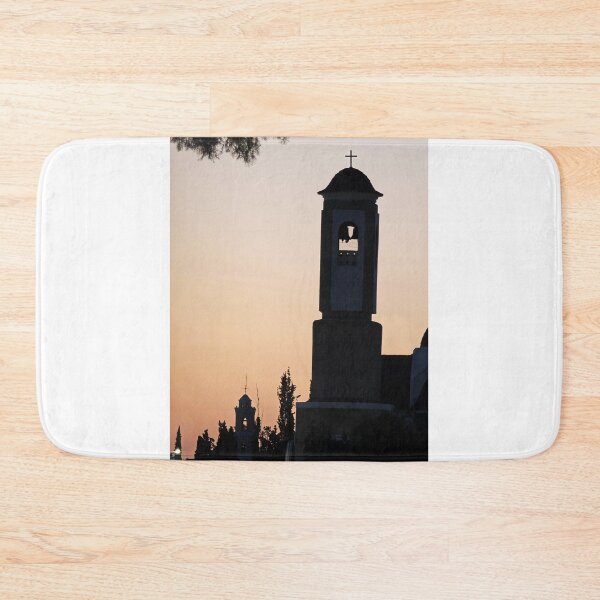 Item preview, Church Bell Tower at Sunset designed and sold by Makaronia.