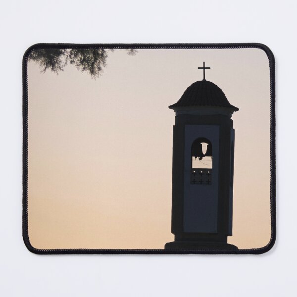 Item preview, Church Bell Tower at Sunset designed and sold by Makaronia.