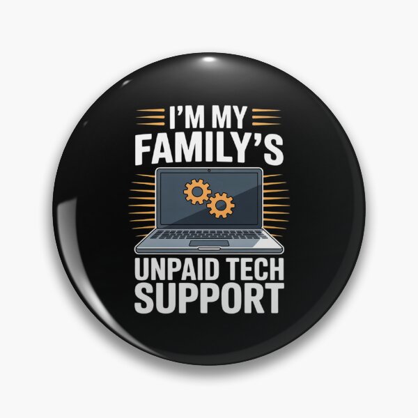 Artikelvorschau, Ich bin der unbezahlte technische Support-Computertechniker meiner Familie7 entworfen und verkauft von DigitaldeligArt.