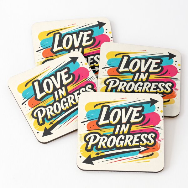 Item preview, Love in Progress – Bright Directional Arrows designed and sold by FreeFromDefault.