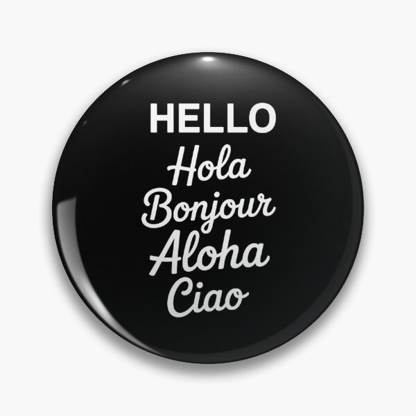 Item preview, Hello in Different Languages Greetings designed and sold by tiekanamac.