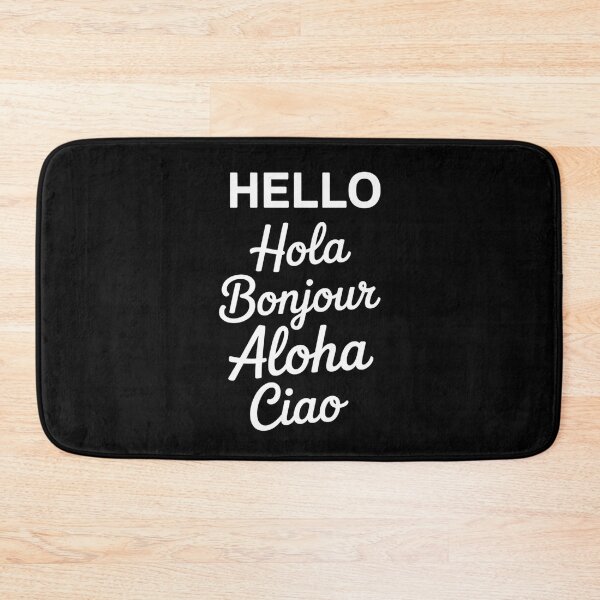 Item preview, Hello in Different Languages Greetings designed and sold by tiekanamac.