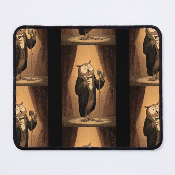 Item preview, Owl Jolson - Jazz Singing Owl Vintage T-Shirt designed and sold by kndzxf.