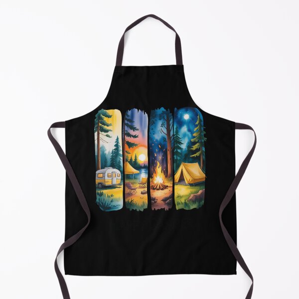 Item preview, Happy Camper Hiking Adventure Summer Camp designed and sold by tiekanamac.