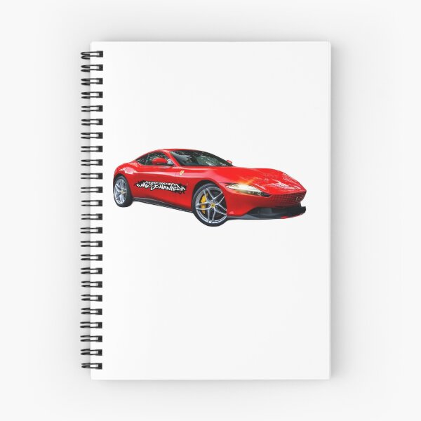 Item preview, Red Sports Car with Graffiti Decal – Need for Speed Most Wanted designed and sold by Artuer69.