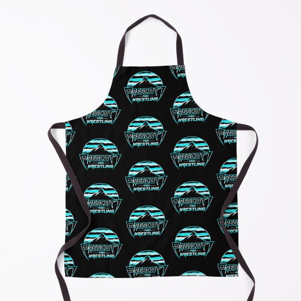 Item preview, Prescott Pro Wrestling Logo (cyan) designed and sold by Prescott-PW.