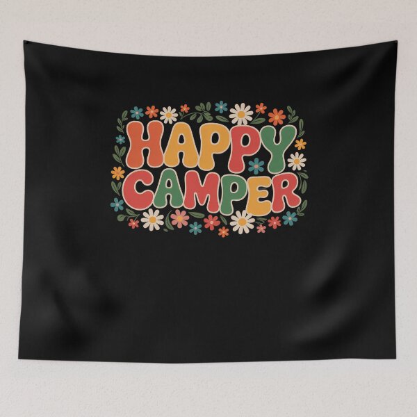 Item preview, Happy Camper Summer Camp Camping Trip designed and sold by tiekanamac.