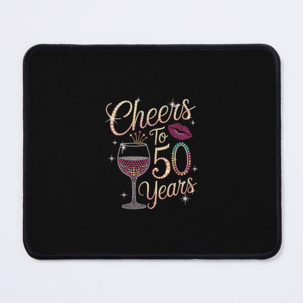 Item preview, Cheers To 50 Years, 50 Years Old Women, 50 Birthday Cute designed and sold by SyntaxClaw.
