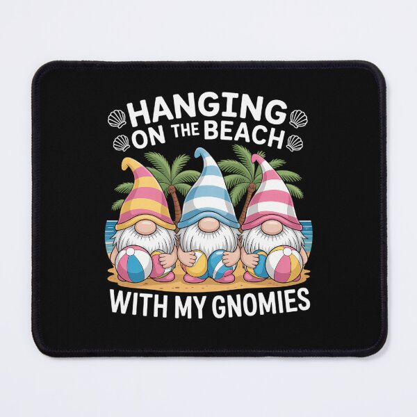 Item preview, Hanging With My Gnomies For Beach Lovers Funny Summer Gnome designed and sold by tiekanamac.