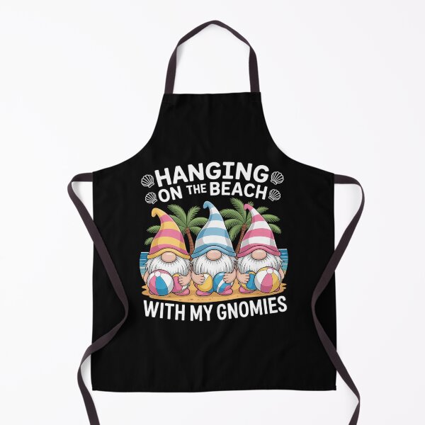 Item preview, Hanging With My Gnomies For Beach Lovers Funny Summer Gnome designed and sold by tiekanamac.
