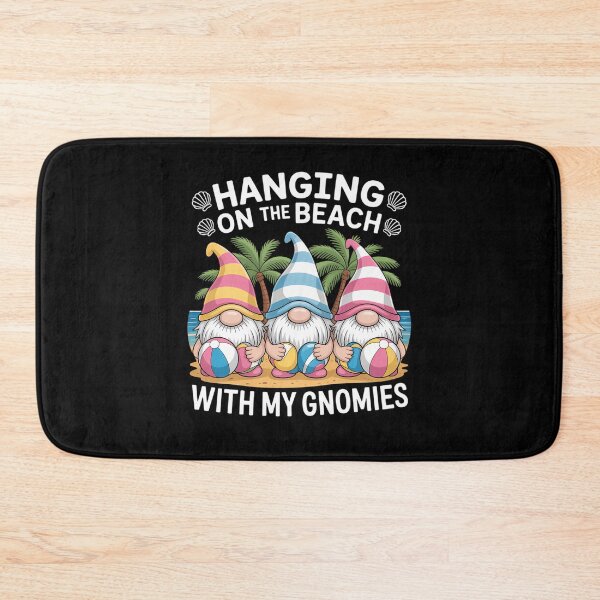 Item preview, Hanging With My Gnomies For Beach Lovers Funny Summer Gnome designed and sold by tiekanamac.