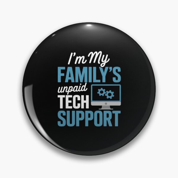 Artikelvorschau, Ich bin der unbezahlte technische Support meiner Familie, Computer Engineer21 entworfen und verkauft von FadeOfThrone.