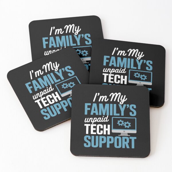 Item preview, I'm My Family's Unpaid Tech Support Computer Engineer21 designed and sold by FadeOfThrone.