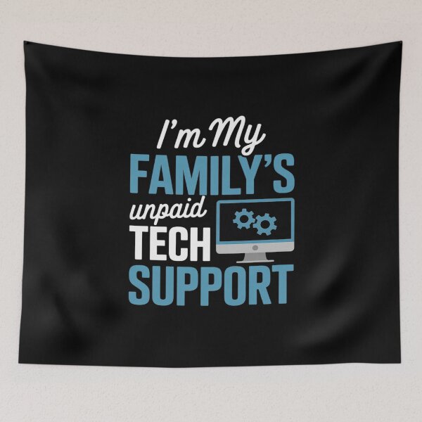 Item preview, I'm My Family's Unpaid Tech Support Computer Engineer21 designed and sold by FadeOfThrone.