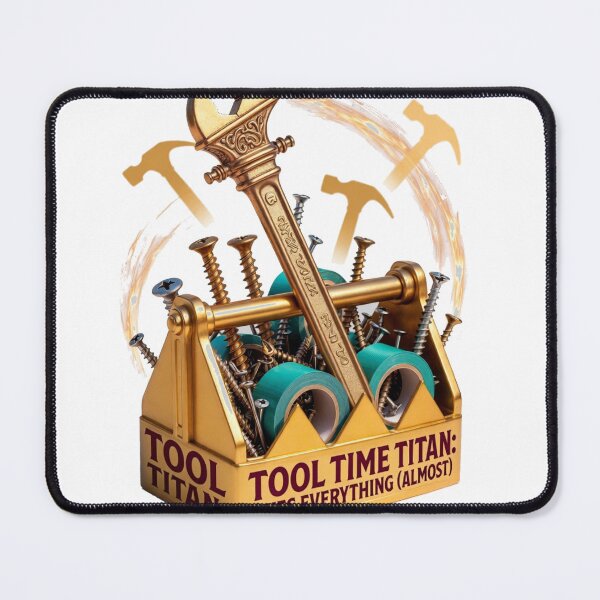 Item preview, Tool Time Titan T Shirt, Fixes Everything Almost Mug, Funny Dad Gift designed and sold by YMLux.
