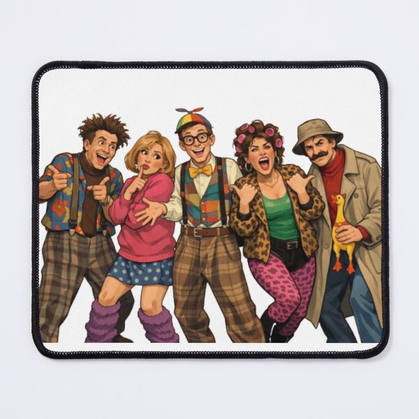 Item preview, Retro Sketch Comedy Crew designed and sold by Mukesh Saxena.