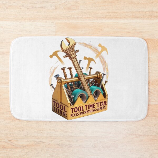 Item preview, Tool Time Titan T Shirt, Fixes Everything Almost Mug, Funny Dad Gift designed and sold by YMLux.