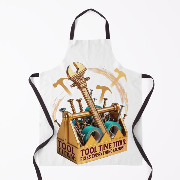 Item preview, Tool Time Titan T Shirt, Fixes Everything Almost Mug, Funny Dad Gift designed and sold by YMLux.