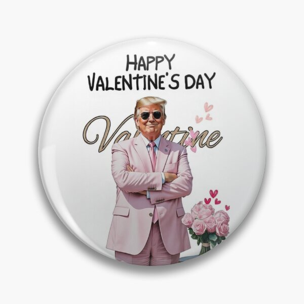 Artikelvorschau, Trump Valentine's Day Greeting Card 2026 entworfen und verkauft von CuteDesignOnly.