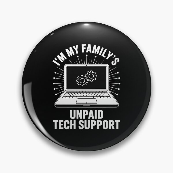 Artikelvorschau, Ich bin der unbezahlte technische Support meiner Familie – Computer Engineer22 entworfen und verkauft von MarkLeedsArt.