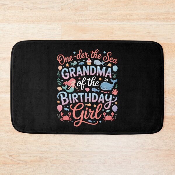 Item preview, Grandma Of The Mermaid Birthday Under Sea 1st designed and sold by tiemacopaxer.