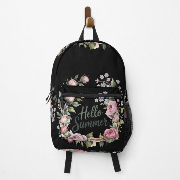 Item preview, Green Summer Roses Flower Hello Summer Sign designed and sold by tiemacopaxer.