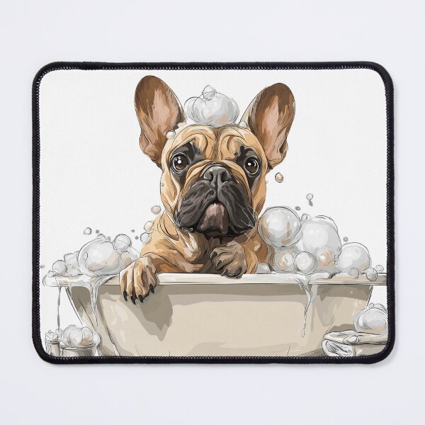 Item preview, Splish Splash Frenchie Bath Time designed and sold by moodyfyit.