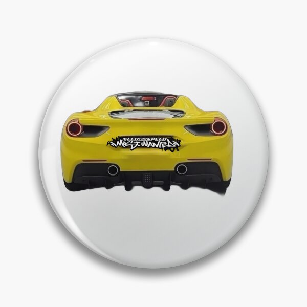 Item preview, Yellow sports car graffiti decal – Need for Speed Most Wanted designed and sold by Artuer69.