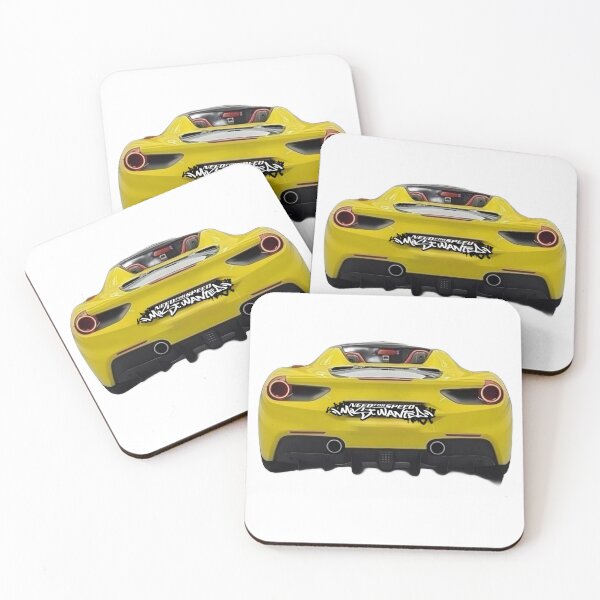 Item preview, Yellow sports car graffiti decal – Need for Speed Most Wanted designed and sold by Artuer69.