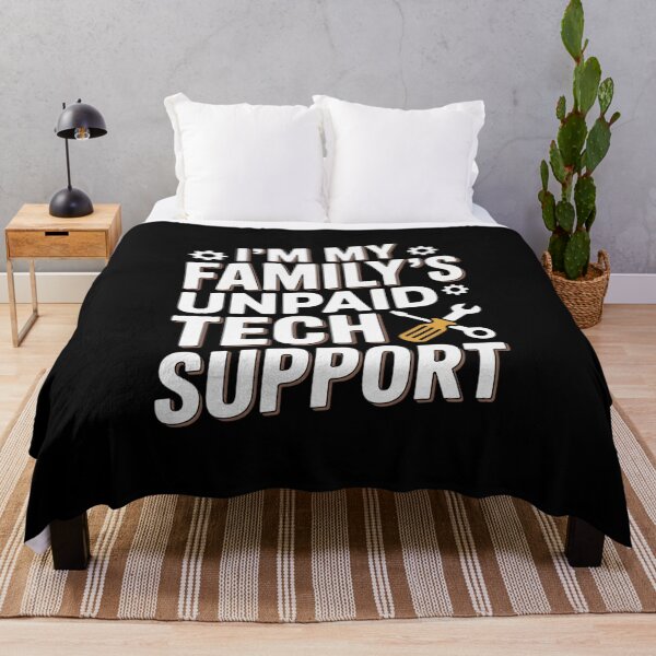 Item preview, I'm My Family's Unpaid Tech Support Computer Engineer28 designed and sold by MarkLeedsArt.