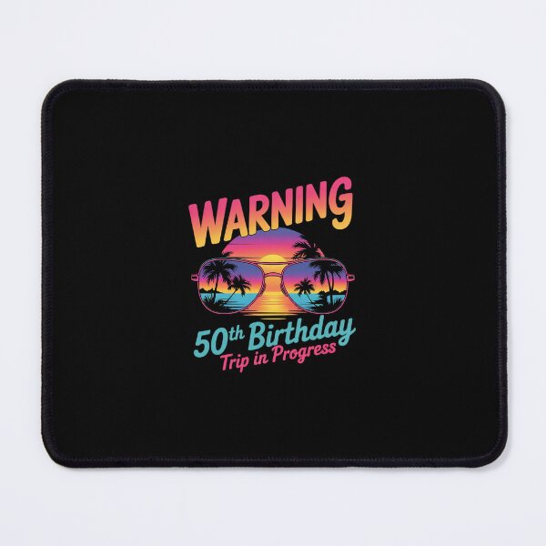 Item preview,  50 Years Old Warning 50th Birthday Trip In Progress designed and sold by SyntaxClaw.