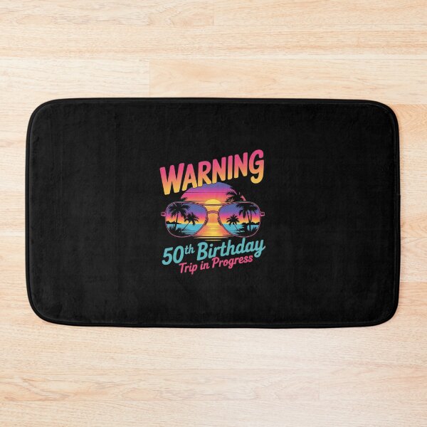 Item preview,  50 Years Old Warning 50th Birthday Trip In Progress designed and sold by SyntaxClaw.