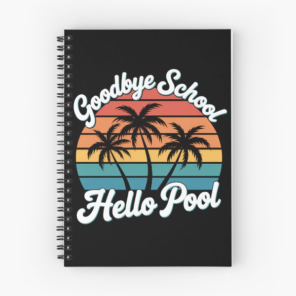 Item preview, Goodbye School Hello Pool - Funny Teacher Student Summer designed and sold by tiemacopaxer.