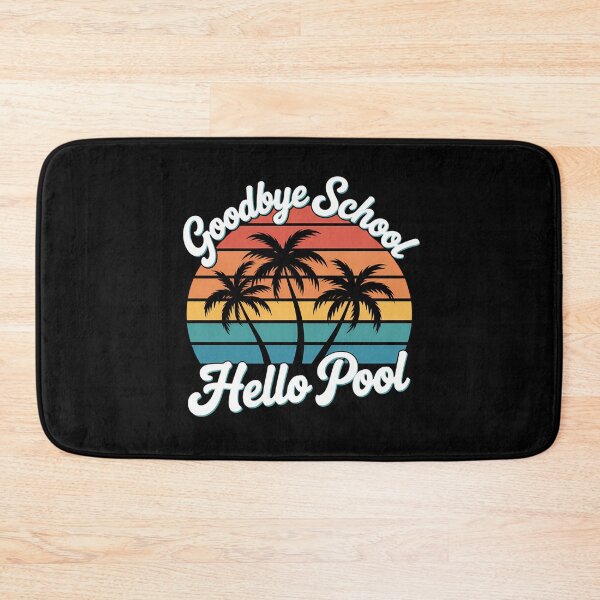 Item preview, Goodbye School Hello Pool - Funny Teacher Student Summer designed and sold by tiemacopaxer.