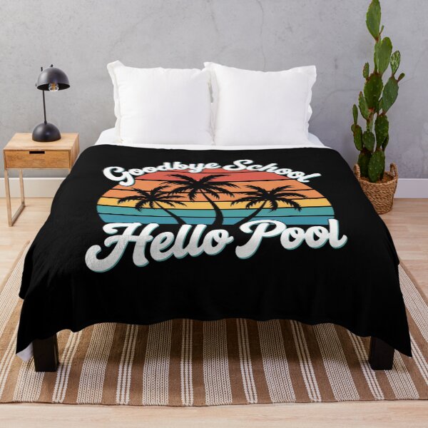 Item preview, Goodbye School Hello Pool - Funny Teacher Student Summer designed and sold by tiemacopaxer.