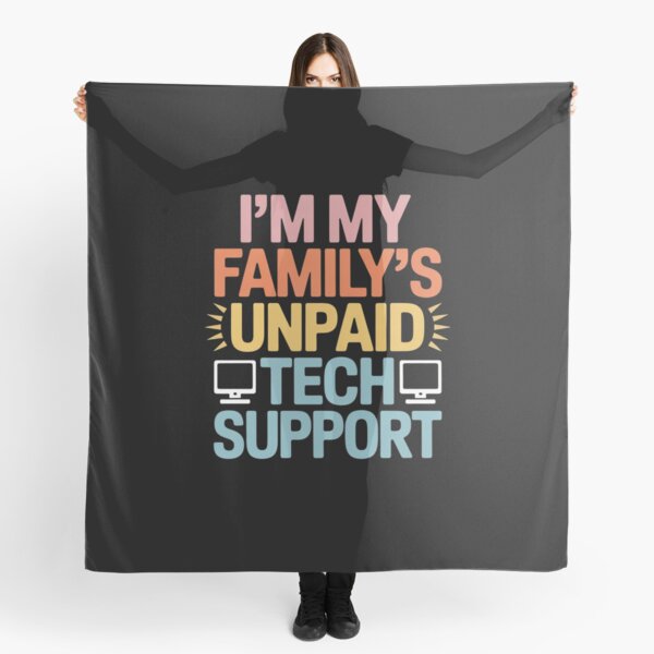 Item preview, I'm My Family's Unpaid Tech Support Computer Engineer33] designed and sold by MarkLeedsArt.