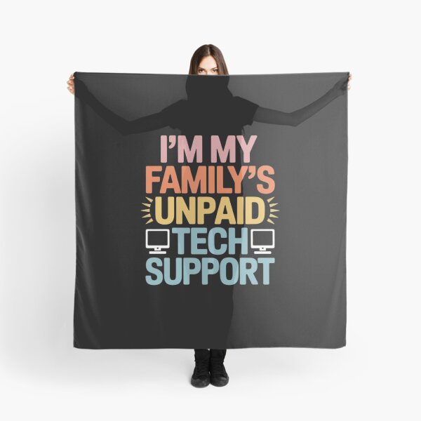 Item preview, I'm My Family's Unpaid Tech Support Computer Engineer33] designed and sold by MarkLeedsArt.