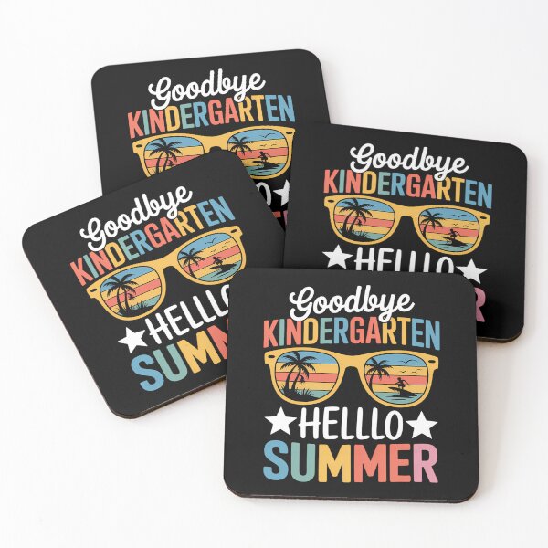 Item preview, Goodbye Kindergarten Hello Summer Kindergarten Graduate designed and sold by tiemacopaxer.