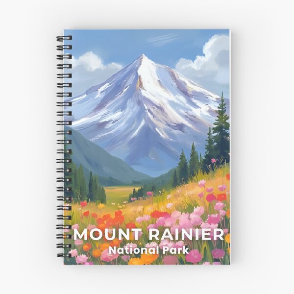 Item preview, Mount Rainier National Park designed and sold by artbynalamagnolia.