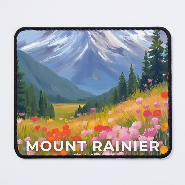 Item preview, Mount Rainier National Park designed and sold by artbynalamagnolia.
